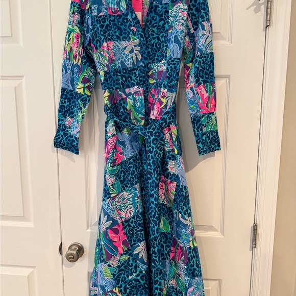 Lilly Pulitzer Dresses & Skirts - Lilly Pulitzer 
Mira Shirtdress
Multi Pop Up Lilly’s Party PA